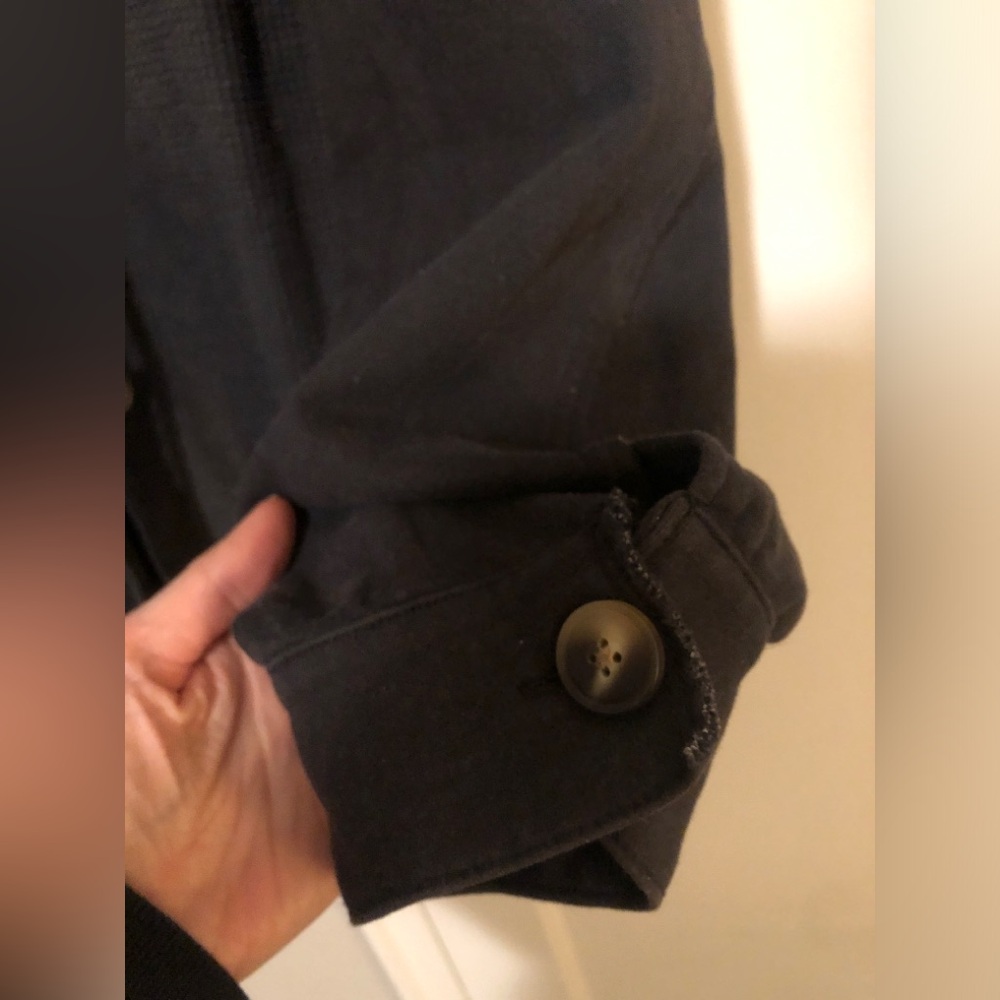 American Eagle Outfitters Black and Gray Hoodie - Picture 3 of 11